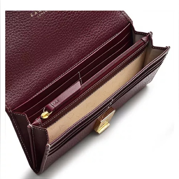 EUC/LIKE NEW Radley London Women's Cording Street Heirloom Flapover Wallet - Picture 4 of 10